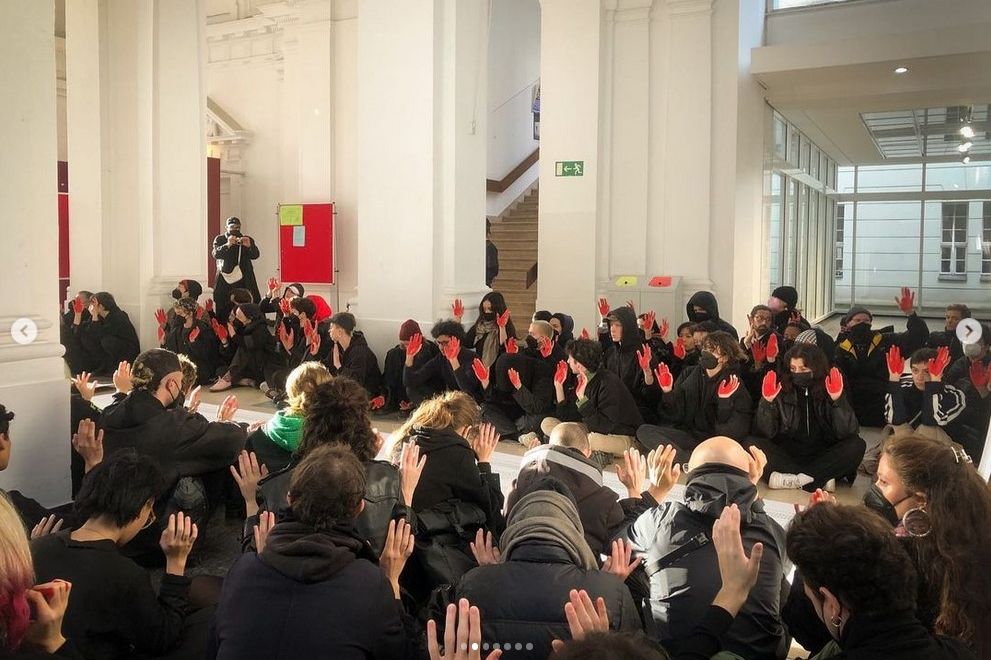 The Red Hands of Ramallah